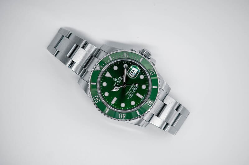 Rolex Submariner “Hulk” ref. 116610LV watch sold via Chrono Hunter’s secure platform